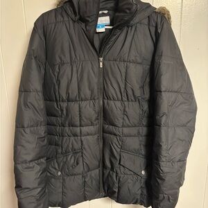 Columbia Black Puffer Jacket